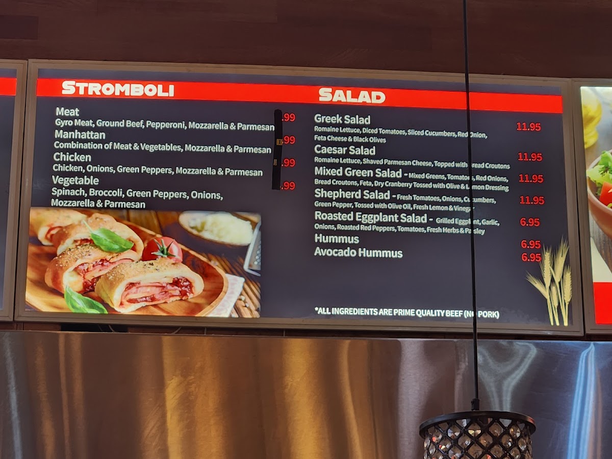 A Slice of New York! Menu - Image 1