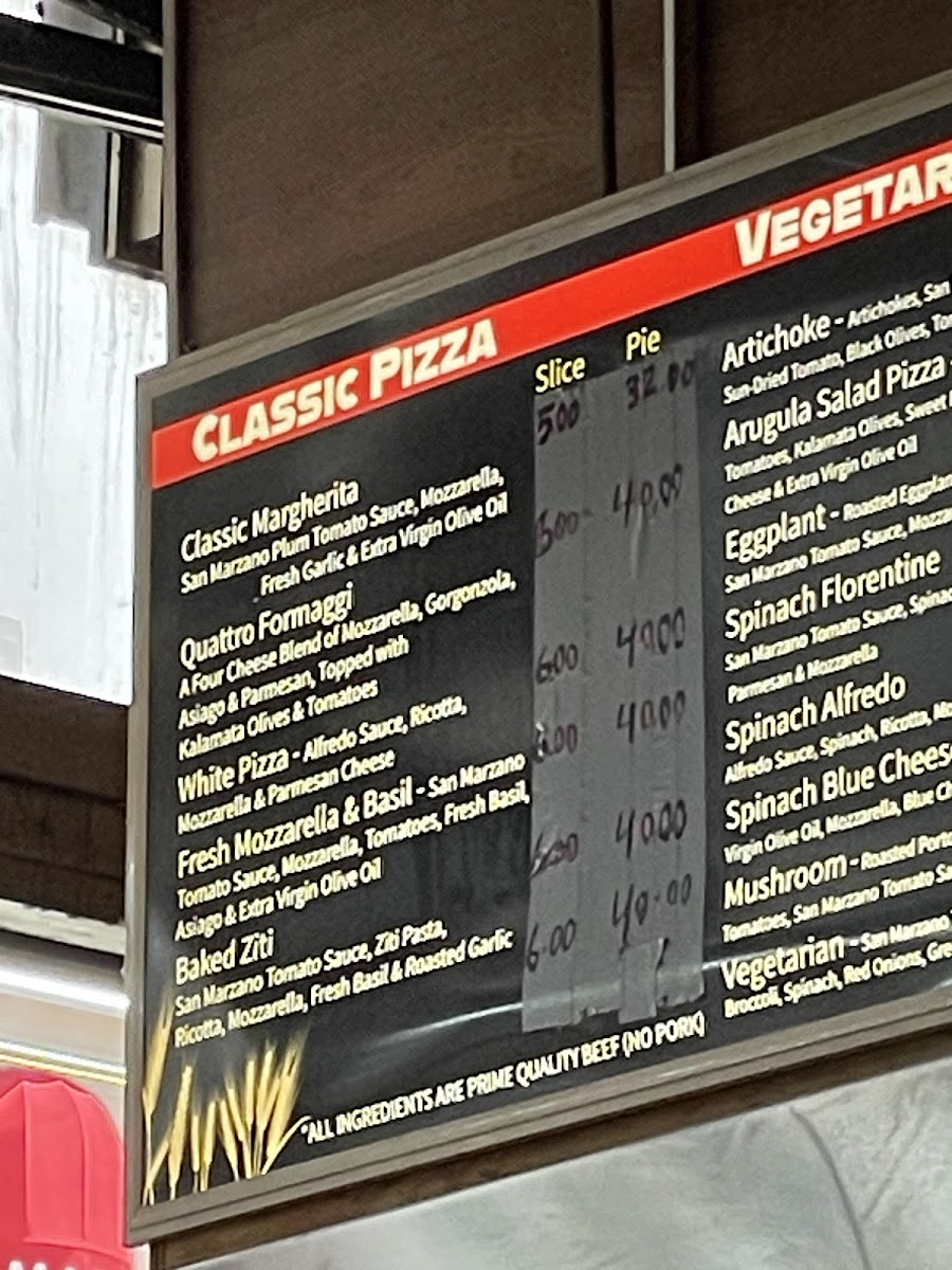 A Slice of New York! Menu - Image 2