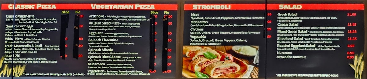 A Slice of New York! Menu - Image 3