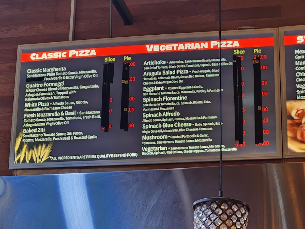 A Slice of New York! Menu - Image 4